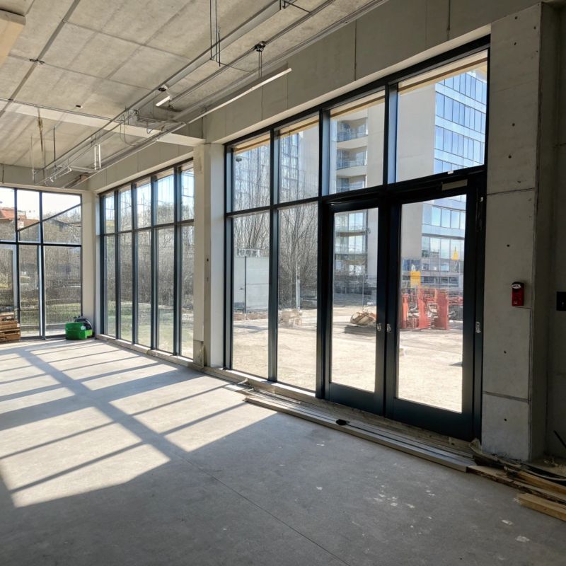 Multiple Windows on a Modern Home