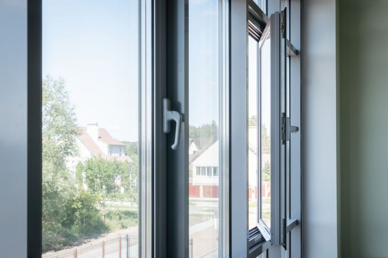 Energy-Efficient Windows on a Residential Exterior